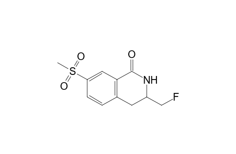 3-(fluoranylmethyl)-7-methylsulfonyl-3,4-dihydro-2H-isoquinolin-1-one