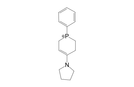 1,2,3,6-TETRAHYDRO-1-PHENYL-4-(1-PYRROLIDINYL)-PHOSPHORIN-1-OXIDE