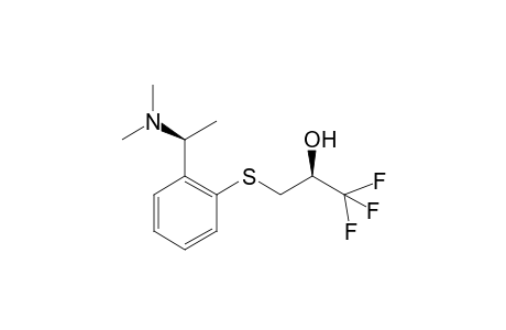 1-[1-(N,N-Dimethylamino)ethyl]-2-(3,3,3-trifluoro-2-hydroxypropylthio)benzene
