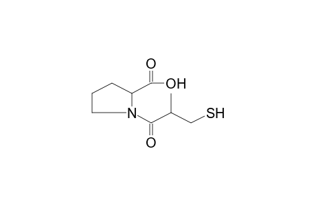 L-PROLINE, 1-(3-MERCAPTO-2-METHYL-1-OXOPROPYL)-, (S)-