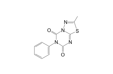 2-Methyl-6-phenyl-1,3,4-thiadiazolo[3,2-A](1,3,5)triazine-5,7-dione