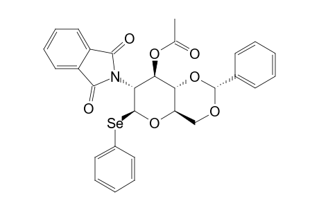 PHENYL-3-O-ACETYL-4,6-O-BENZYLIDENE-2-DEOXY-2-PHTHALIMIDO-1-SELENO-BETA-D-GLUCOPYRANOSIDE