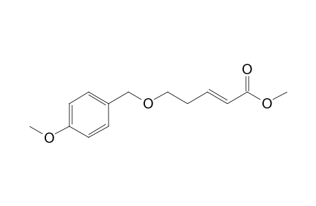 (E)-5-p-anisyloxypent-2-enoic acid methyl ester