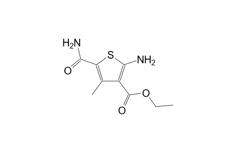 Ethyl 2-amino-5-(aminocarbonyl)-4-methyl-3-thiophenecarboxylate