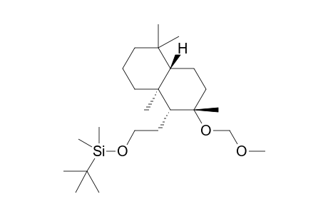 12-(tert-Butyldimethylsilyloxy)-8.alpha.-(methoxymethoxy)-13,14,15,16-tetranorlabdane