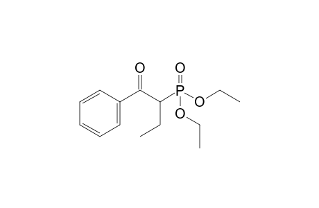 2-Diethoxyphosphoryl-1-phenyl-1-butanone