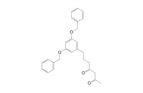 1-(3,5-DIBENZYLOXYPHENYL)-HEPTANE-4,6-DIONE