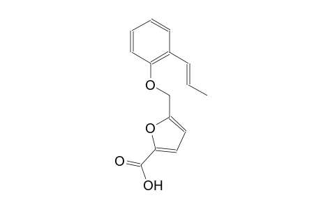 2-furancarboxylic acid, 5-[[2-[(1E)-1-propenyl]phenoxy]methyl]-