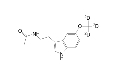 Acetamide, N-[2-[5-(methoxy-D3)-1H-indol-3-yl]ethyl]-