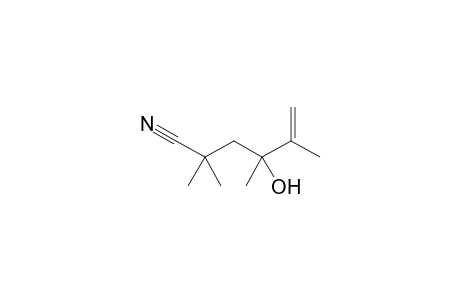 4-Hydroxy-2,2,4,5-tetramethyl-5-hexenenitrile