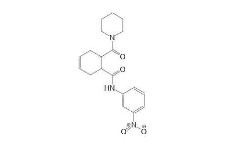 3-cyclohexene-1-carboxamide, N-(3-nitrophenyl)-6-(1-piperidinylcarbonyl)-