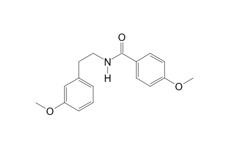 3-Methoxyphenethylamine 4-methoxybenzoyl