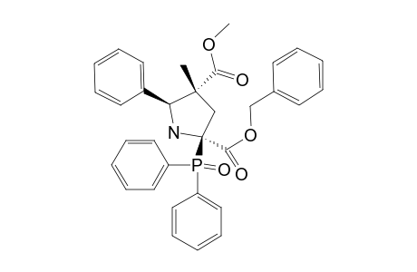 (2-ALPHA,4-ALPHA,5-BETA)-(+/-)-4-METHYL-2-PHENYLMETHYL-2-(DIPHENYLPHOSPHINOYL)-4-METHYL-5-PHENYL-2,4-PYRROLIDINE-DICARBOXYLATE