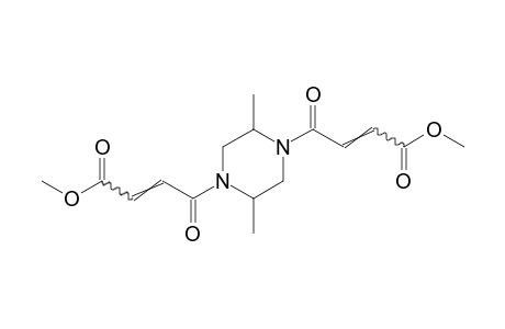 3,3'-[(2,5-dimethyl-1,4-piperazinediyl)dicarbonyl]diacrylic acid, dimethyl ester