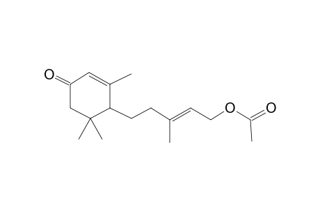 (E)-3-Methyl-5-(2,6,6-trimethyl-4-oxocyclohex-2-en-1-yl)pent-2-en-1-yl acetate