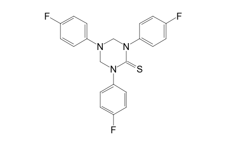 1,3,5-Tris(4-fluorophenyl)-1,3,5-triazinane-2-thione