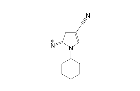 2-AMINO-4-CYANO-1-CYCLOHEXYL-PYRROLE;PROTONATED;ISOMER-B