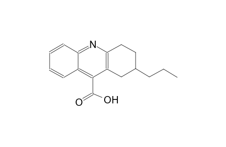 2-propyl-1,2,3,4-tetrahydro-9-acridinecarboxylic acid