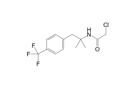 2-Chloro-N -(1,1-dimethyl-2-(4-trifluoromethylphenyl)ethyl)ethanamide