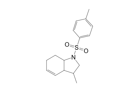 3-Methyl-1-(4-methylphenyl)sulfonyl-2,3,3a,6,7,7a-hexahydroindole