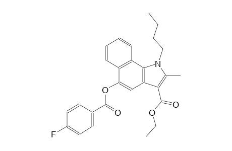 ethyl 1-butyl-5-[(4-fluorobenzoyl)oxy]-2-methyl-1H-benzo[g]indole-3-carboxylate
