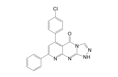 6-(4-Chlorophenyl)-8-phenyl-1H-pyrido[2,3-d][1,2,4]triazolo[4,3-a]pyrimidin-5-one