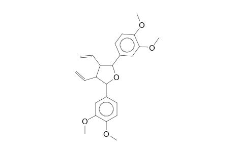 2,5-bis(3,4-dimethoxyphenyl)-3,4-bis(ethenyl)oxolane