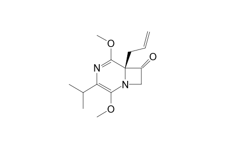 (6R)-6-Allyl-3-isopropyl-2,5-dimethoxy-1,4-diazabicyclo[4.2.0]octa-2,4-dien-7-one