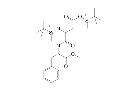 Tert-butyldimethylsilyl 3-((tert-butyldimethylsilyl)amino)-4-((1-methoxy-1-oxo-3-phenylpropan-2-yl)amino)-4-oxobutanoate