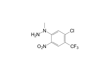 1-(5-CHLORO-2-NITRO-alpha,alpha,alpha-TRIFLUORO-p-TOLYL)-1-METHYLHYDRAZINE