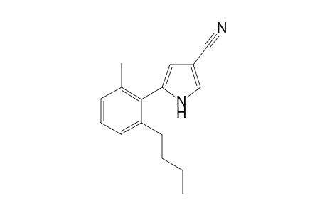 5-(2-Butyl-6-methylphenyl)-1H-pyrrole-3-carbonitrile