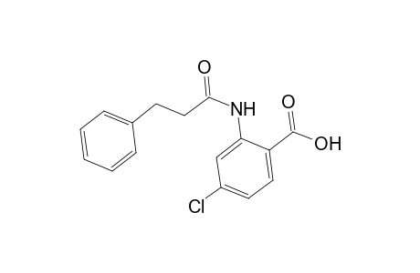 4-Chloro-2-(3-phenyl-propionylamino)-benzoic acid