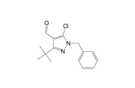 1-Benzyl-3-tert-butyl-5-chloro-pyrazole-4-carbaldehyde