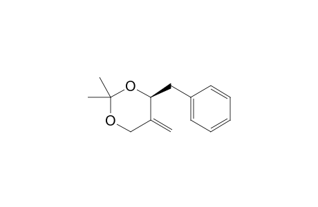 (S)-4-Benzyl-2,2-dimethyl-5-exo-methylene-1,3-dioxne