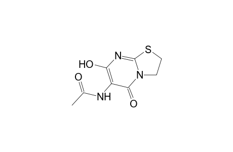 Acetamide, N-(2,3-dihydro-7-hydroxy-5-oxo-5H-thiazolo[3,2-a]pyrimidin-6-yl)-