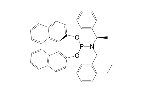 O,O'-[(R)-1,1'-Binaphthalene-2,2'-diyl] N-(2-Ethylbenzyl)-N-[(R)-1-phenylethyl]phosphoramidite