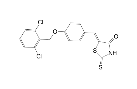 (5Z)-5-{4-[(2,6-dichlorobenzyl)oxy]benzylidene}-2-thioxo-1,3-thiazolidin-4-one