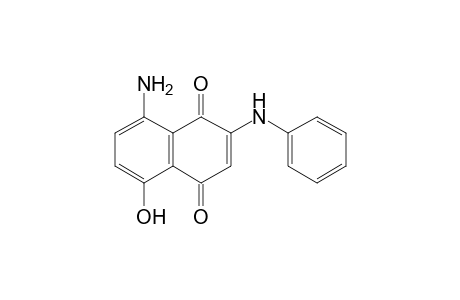 5-Amino-3-anilino-8-hydroxy-1,4-naphthoquinone