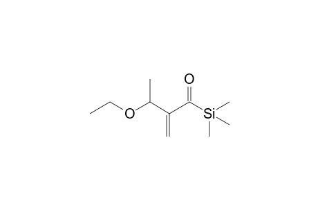 [2-(1'-Ethoxyethyl)propenoyl]-trimethylsilane