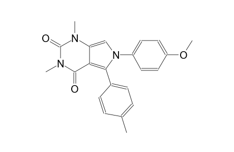6-(4-methoxyphenyl)-1,3-dimethyl-5-(4-methylphenyl)-1H-pyrrolo[3,4-d]pyrimidine-2,4(3H,6H)-dione