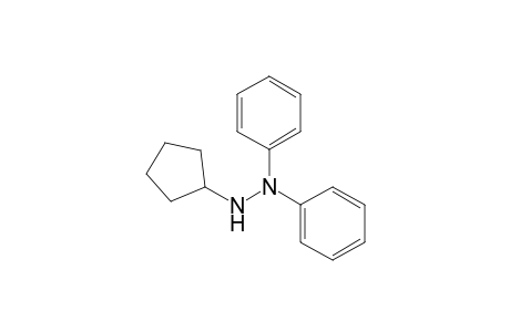 2-cyclopentyl-1,1-diphenyl-diazane