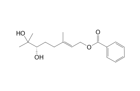 (2E,6,7-anti)-1-benzoyloxy-6,7-dihydroxy-3,7-dimethyl-2-octene