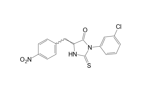 3-(m-chlorophenyl)-5-(p-nitrobenzylidene)-2-thiohydantoin