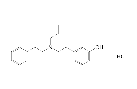 m-[2-(phenethylpropylamino)ethyl]phenol, hydrochloride