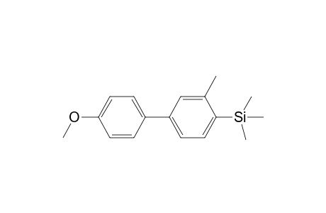 4-Methoxy-3'-methyl-4'-(trimethylsilyl)-1,1'-biphenyl