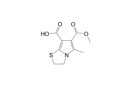 Pyrrolo[2,1-b]thiazole-6,7-dicarboxylic acid, 2,3-dihydro-5-methyl-, 6-methyl ester