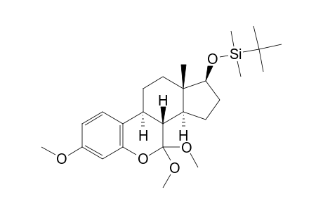 17-BETA-TERT.-BUTYLDIMETHYLSILYLOXY-3,7,7-TRIMETHOXY-6-OXAESTRA-1,3,5(10)-TRIENE