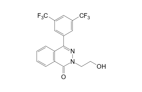 4-(alpha,alpha,alpha,alpha',alpha',alpha'-HEXAFLUORO-3,5-XYLYL)-2-(2-HYDROXYETHYL)-1(2H)-PHTHALAZINONE