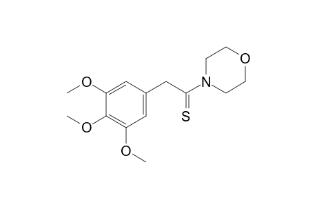 4-[(3,4,5-trimethoxyphenyl)thioacetyl]morpholine