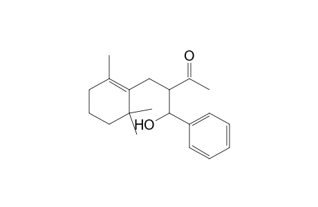 syn-4-Hydroxy-3-[(2,6,6-trimethyl-1-cyclohexen-1-yl)methyl]-4-phenyl-2-butanone